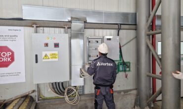 Installation of electrical panels and connection of cables for Baker H